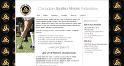 Desktop Screenshot of csaf.ca